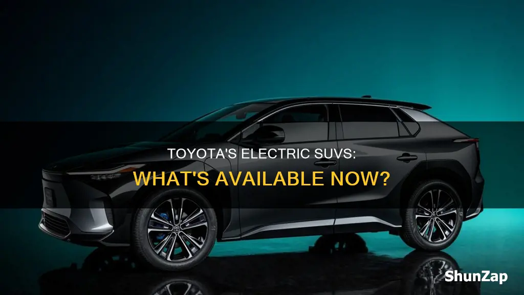 is there an electric toyota suv yet