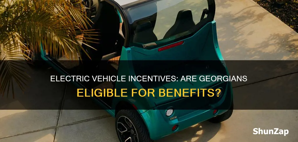 is there an electric vehicle incentive in georgia
