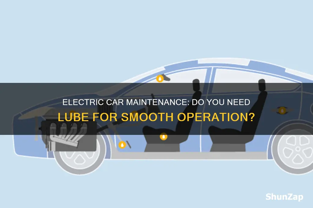 is there anything to lube on an electric car