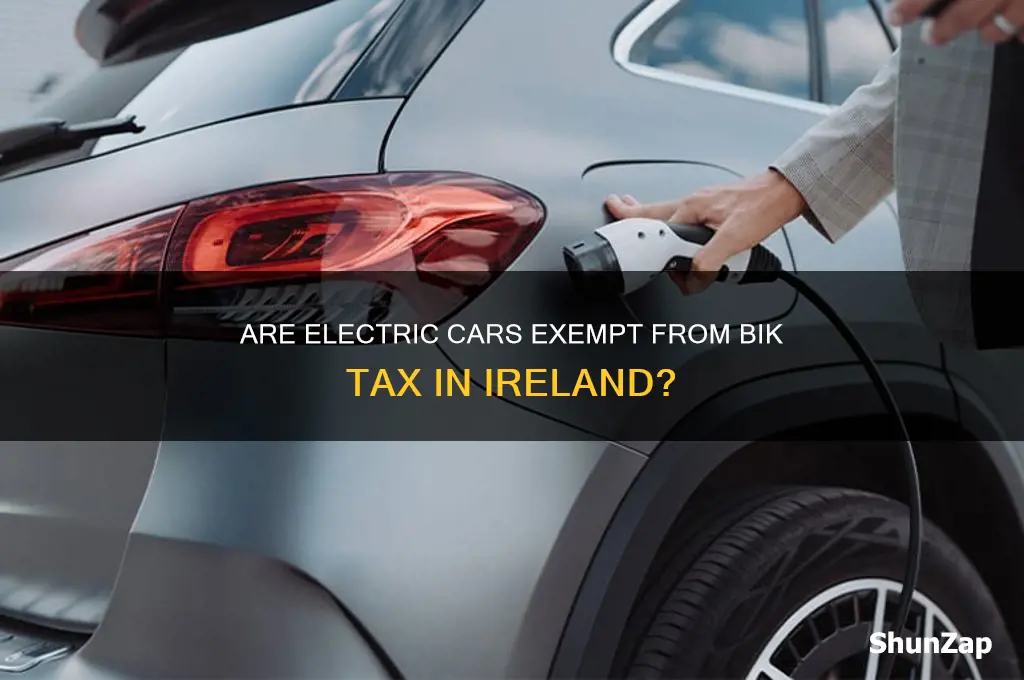 is there bik on electric cars in ireland