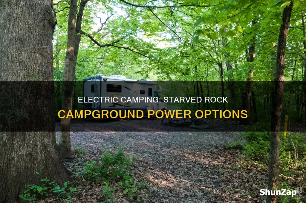 is there electric at starved rock campground