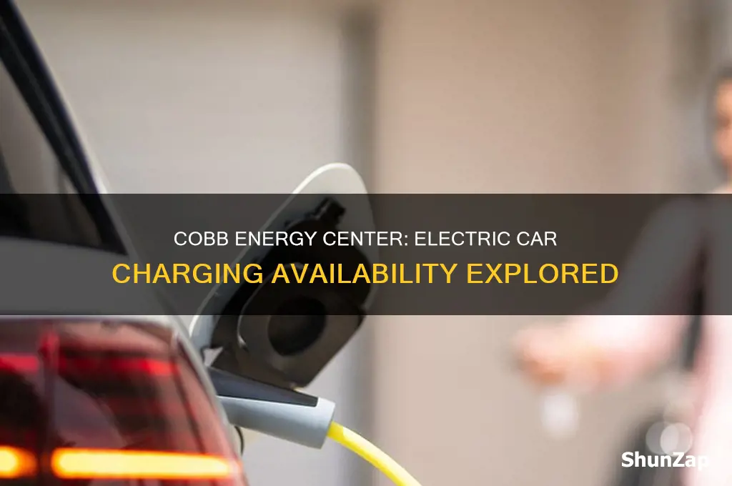 is there electric car charging at the cobb energy center