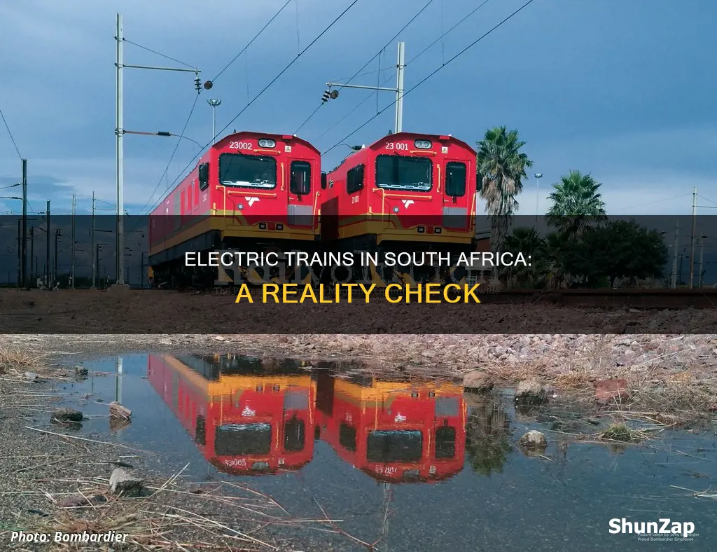 is there electric train in south africa