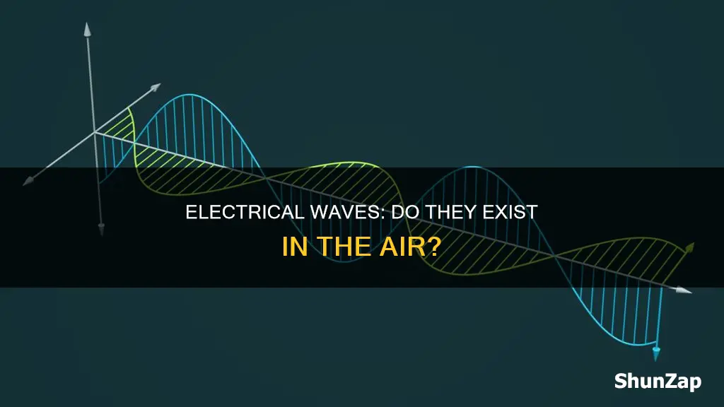 is there electrical waves in the air