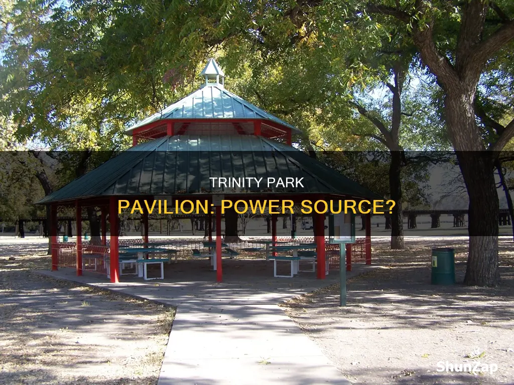 is there electricity at trinity park pavilion
