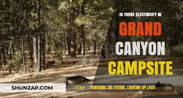 Camping at Grand Canyon: Power Sources?