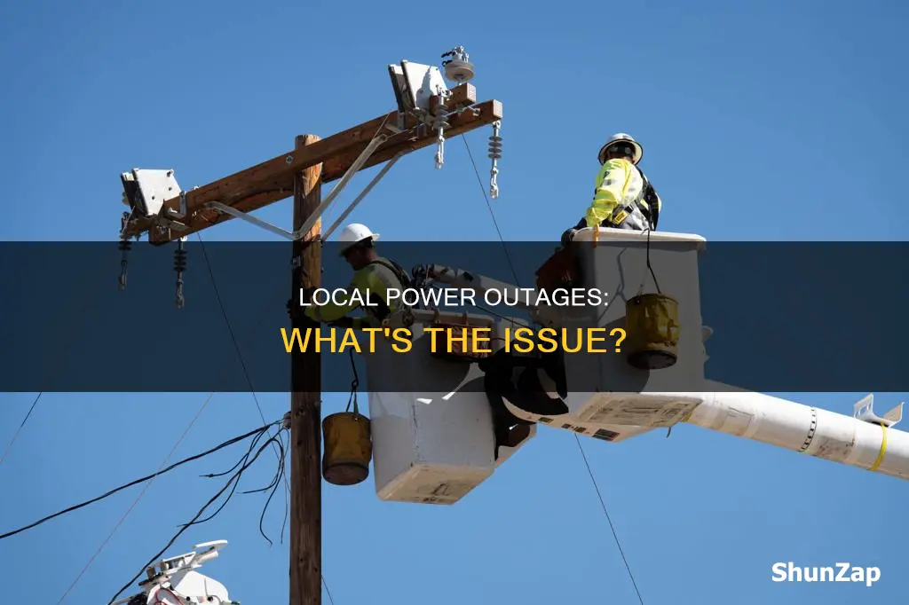 is there electricity problem in my area