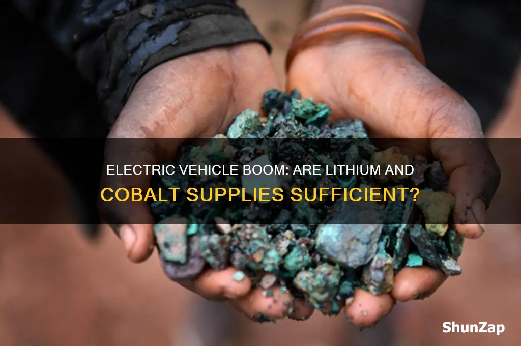 is there enough lithium and cobalt for electric cars