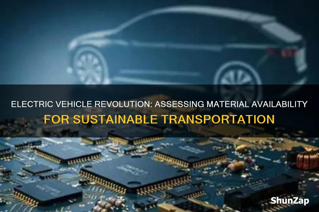is there enough material for electric cars