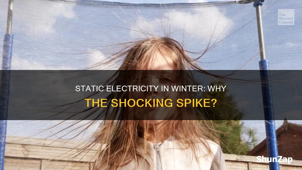 is there more staic electricity in winter