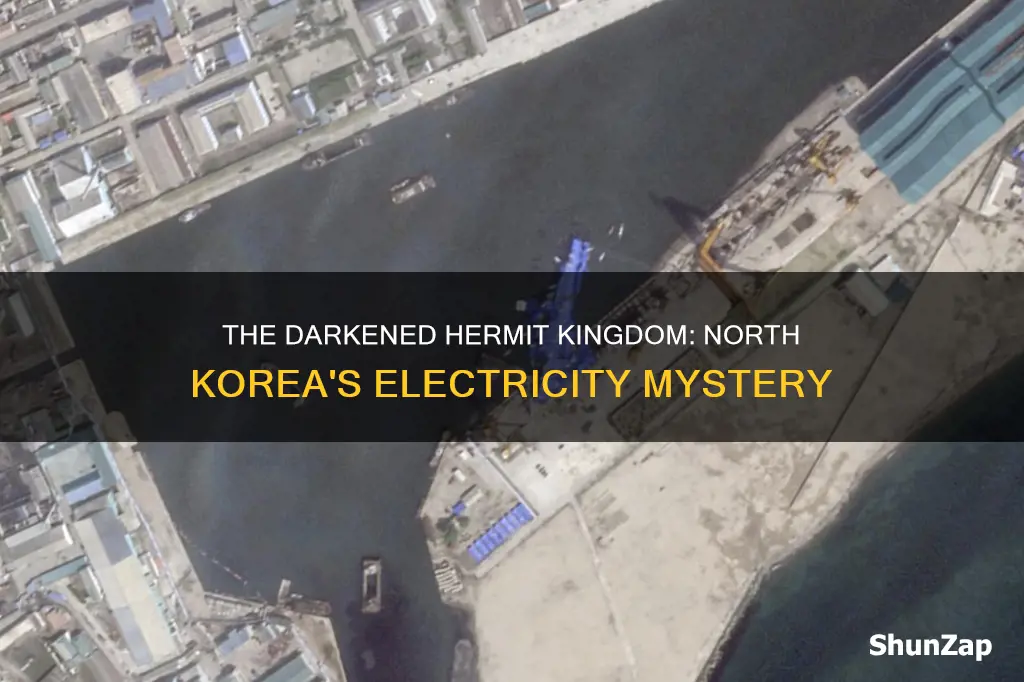 is there no electricity in north korea