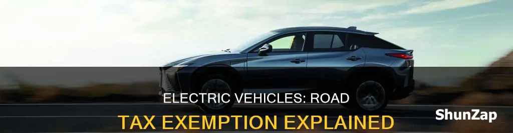 is there road tax on electric vehicles