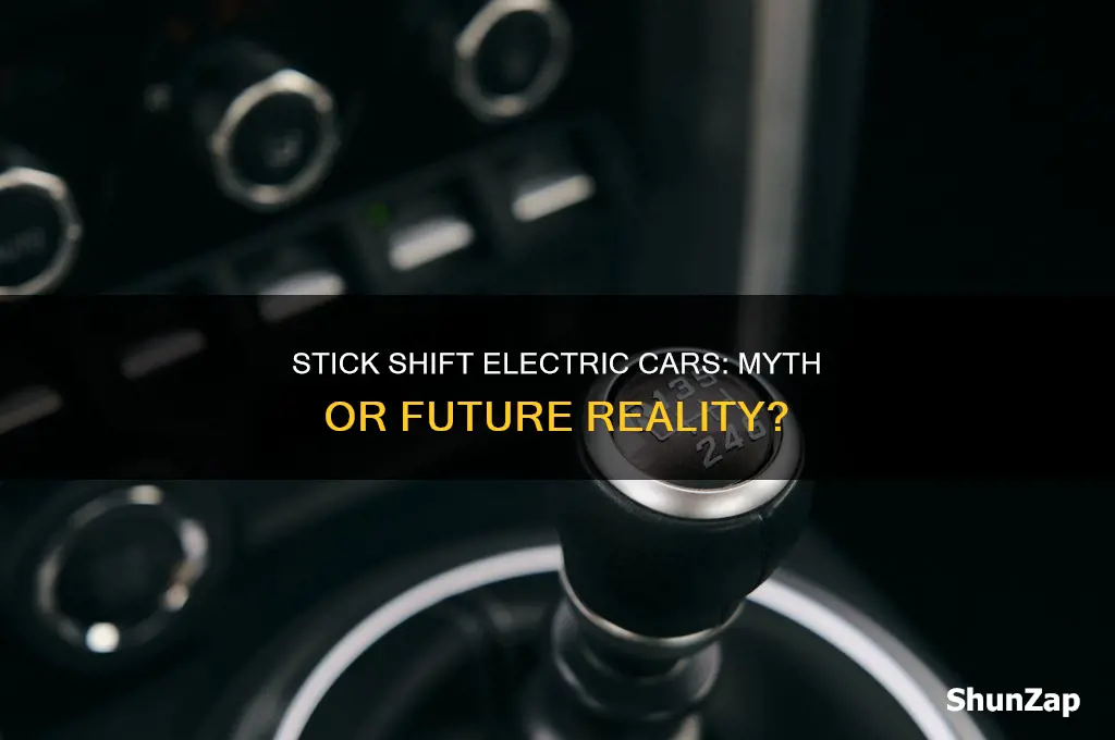 is there such thing as stick shift electric cars