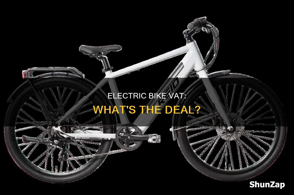 is there vat on electric bikes