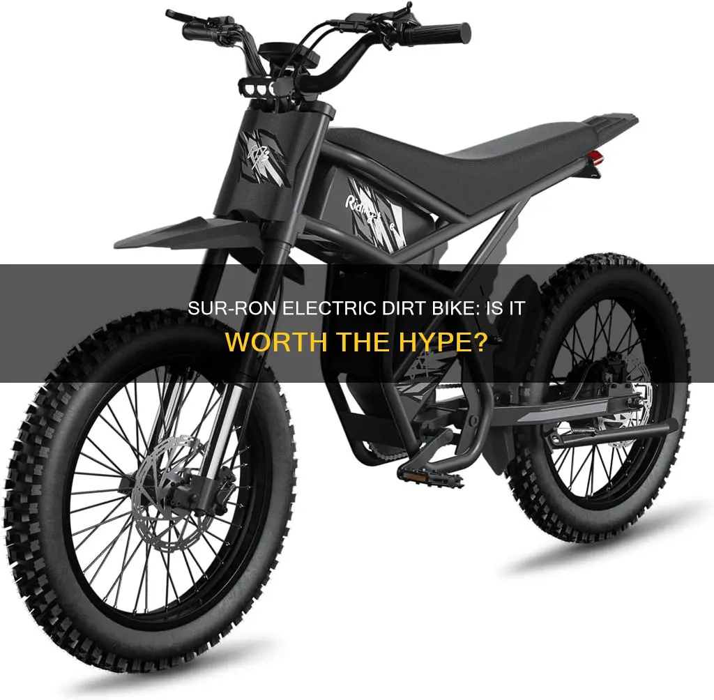 is this sur ron electric dirt bike