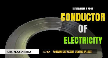 Why Titanium Conducts Electricity Poorly