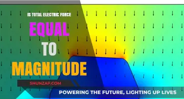 Understanding Electric Force: Magnitude and Total Force