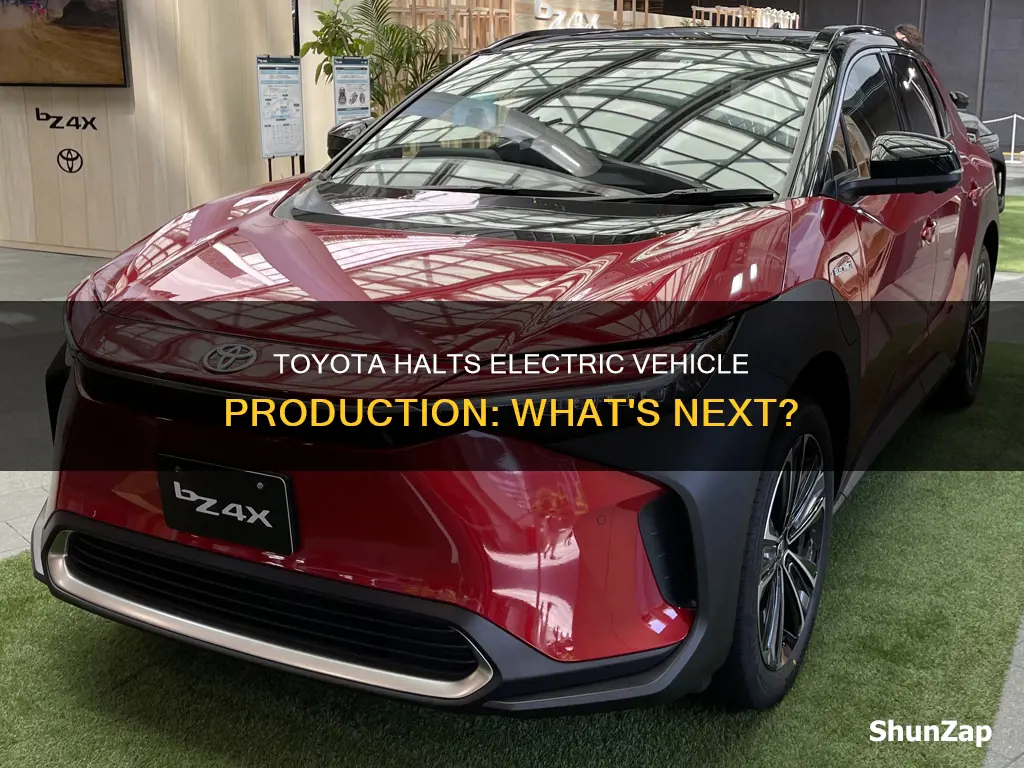 is toyota stopping production of electric vehicles
