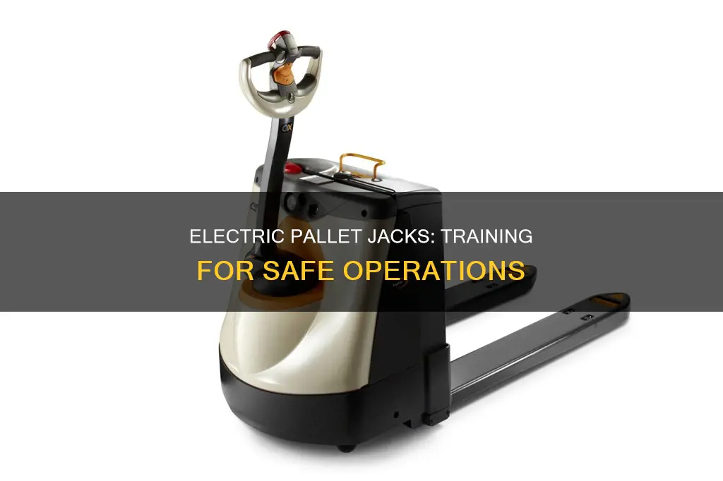 is training required on electric pallet jacks
