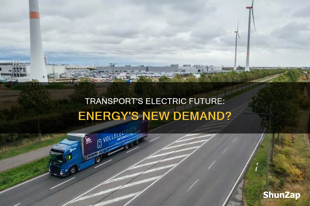 is transportation a heavy user of electricity