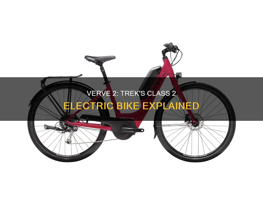 is trek verve 2 a class 2 electric bike