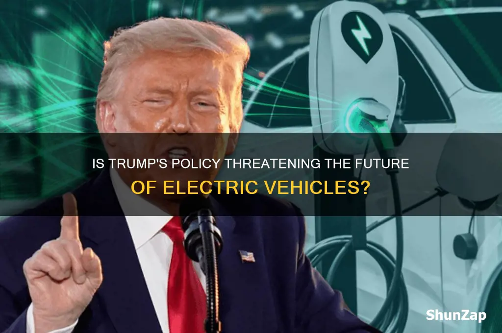 is trump trying to kill electric cars