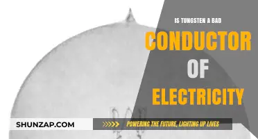 Why Tungsten Conducts Electricity Poorly