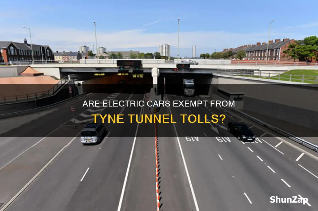 is tyne tunnel free for electric cars