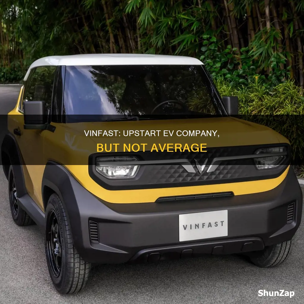is upstart vinfast not your average electric vehicle company