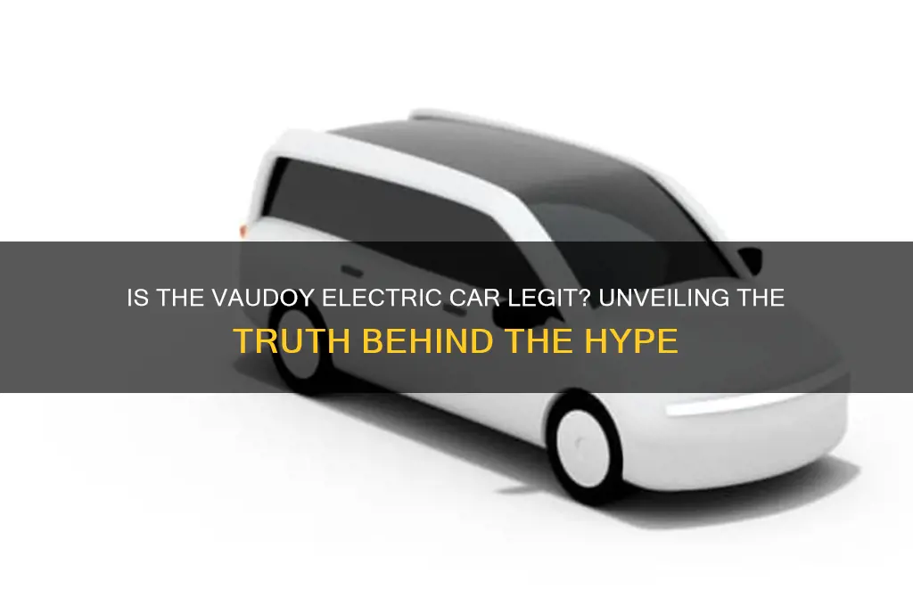 is vaudoy electric car real