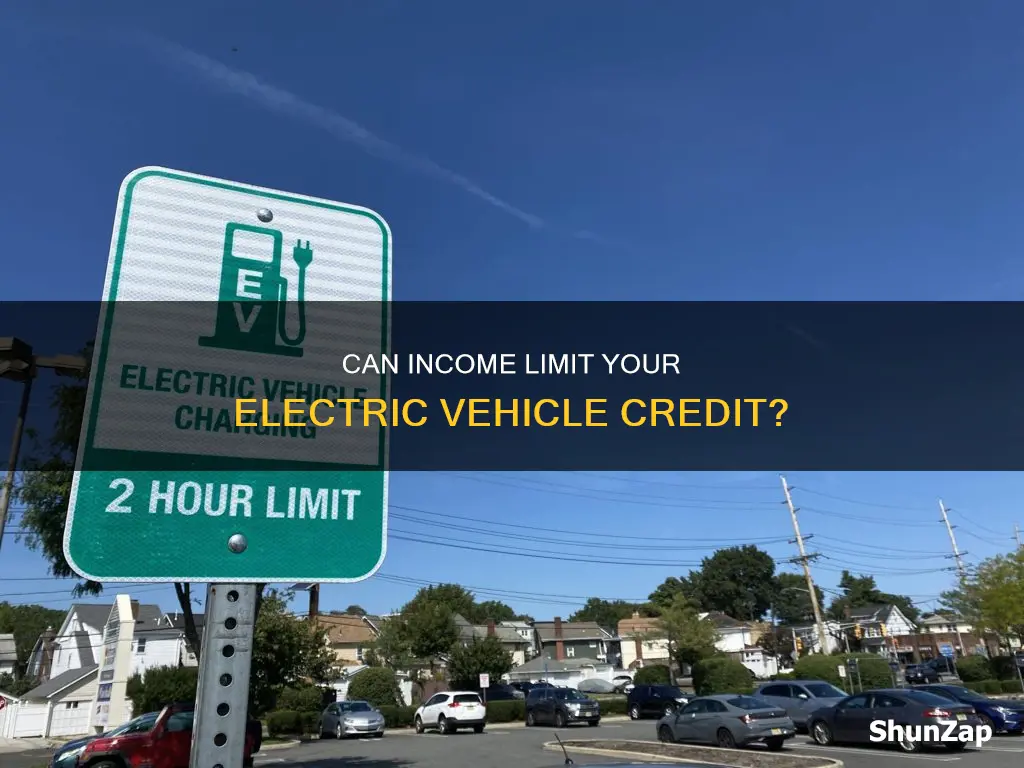 is vehicle electric credit limited by income