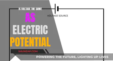 Voltage and Electric Potential: What's the Difference?