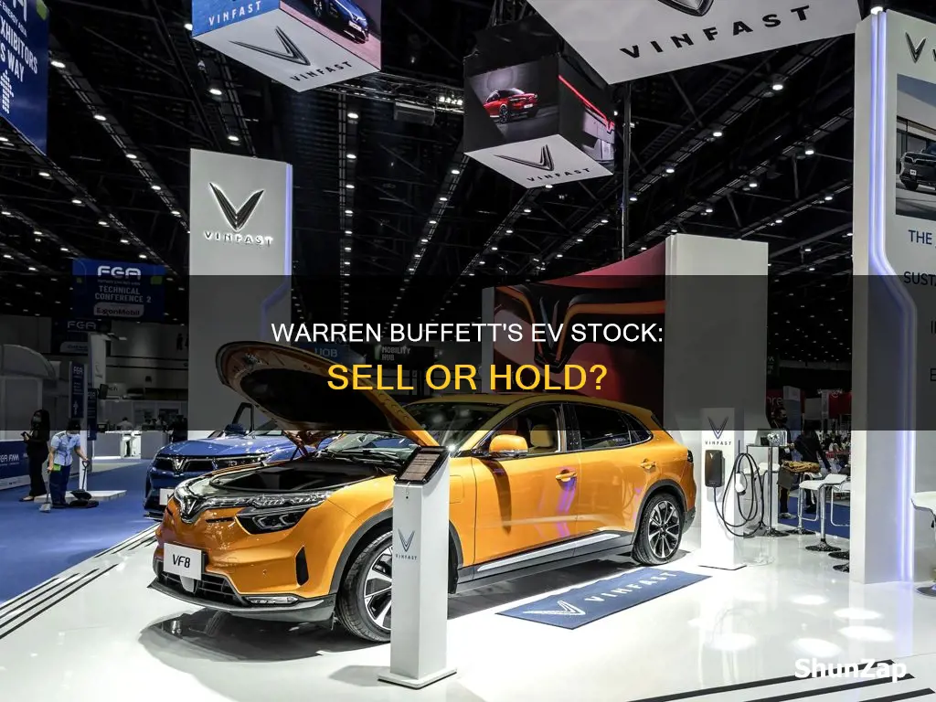 is warren buffett selling his favorite electric vehicle stock