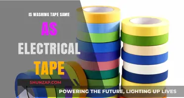 What's the Difference Between Washi and Electrical Tape?