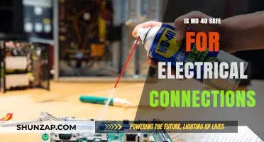 WD-40: Safe for Electrical Connections?