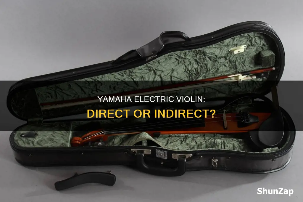is yamaha electric violin direct or indirect