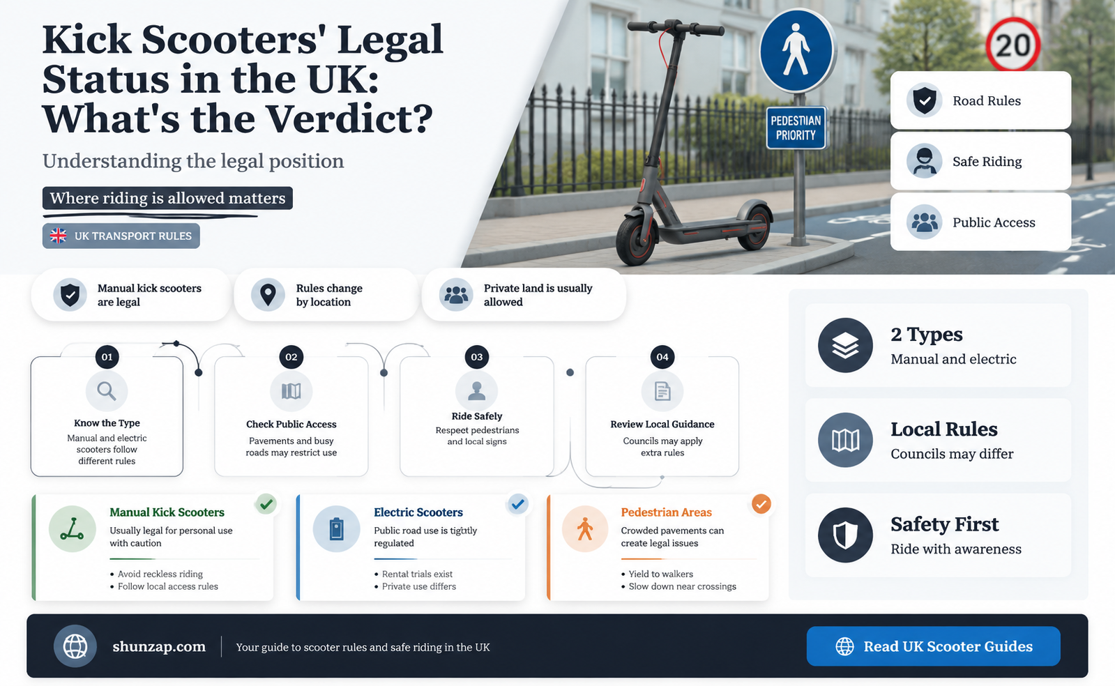 are electric kick scooters legal in uk