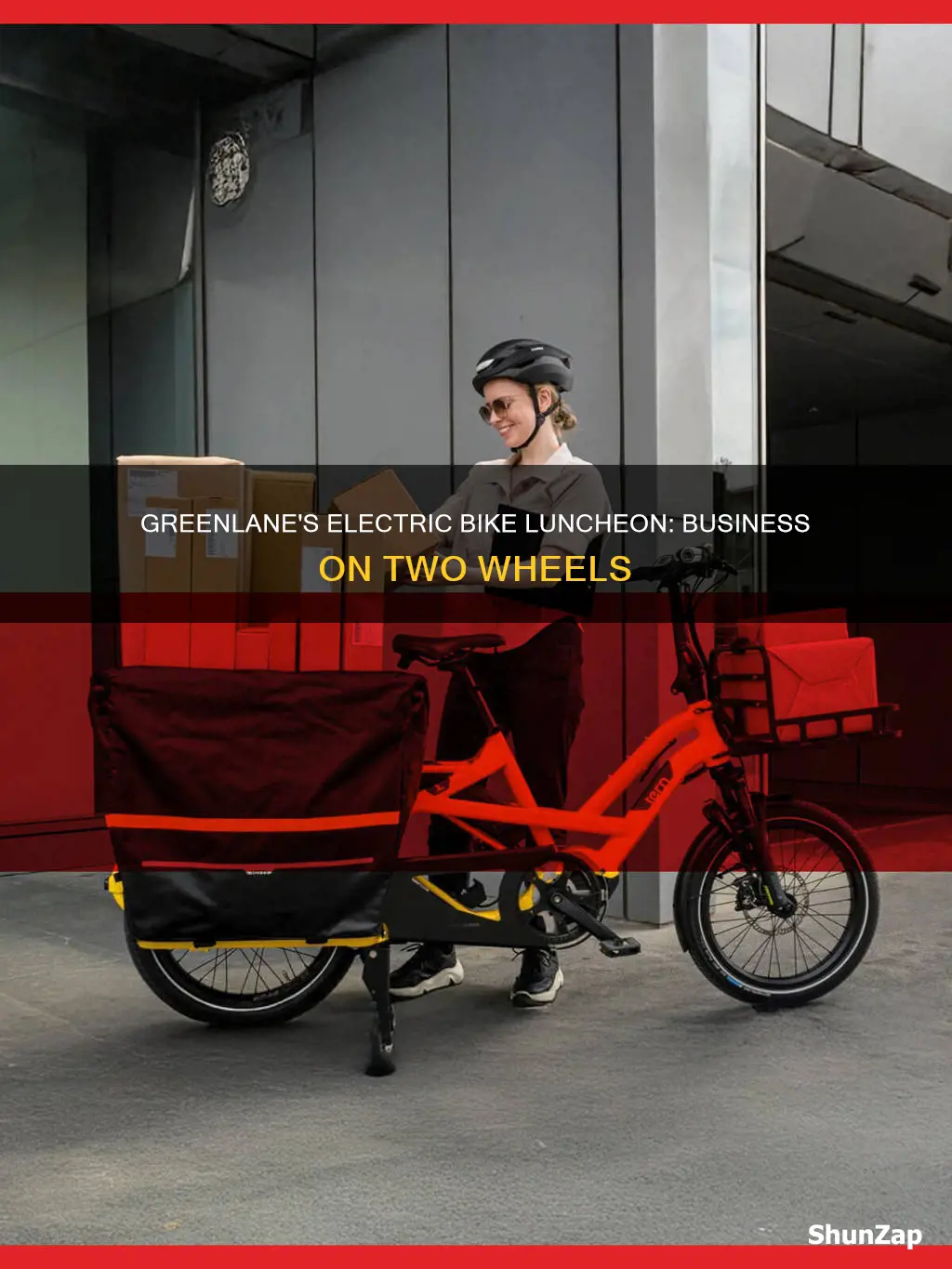 may greenlane luncheon electric bikes and their role in business