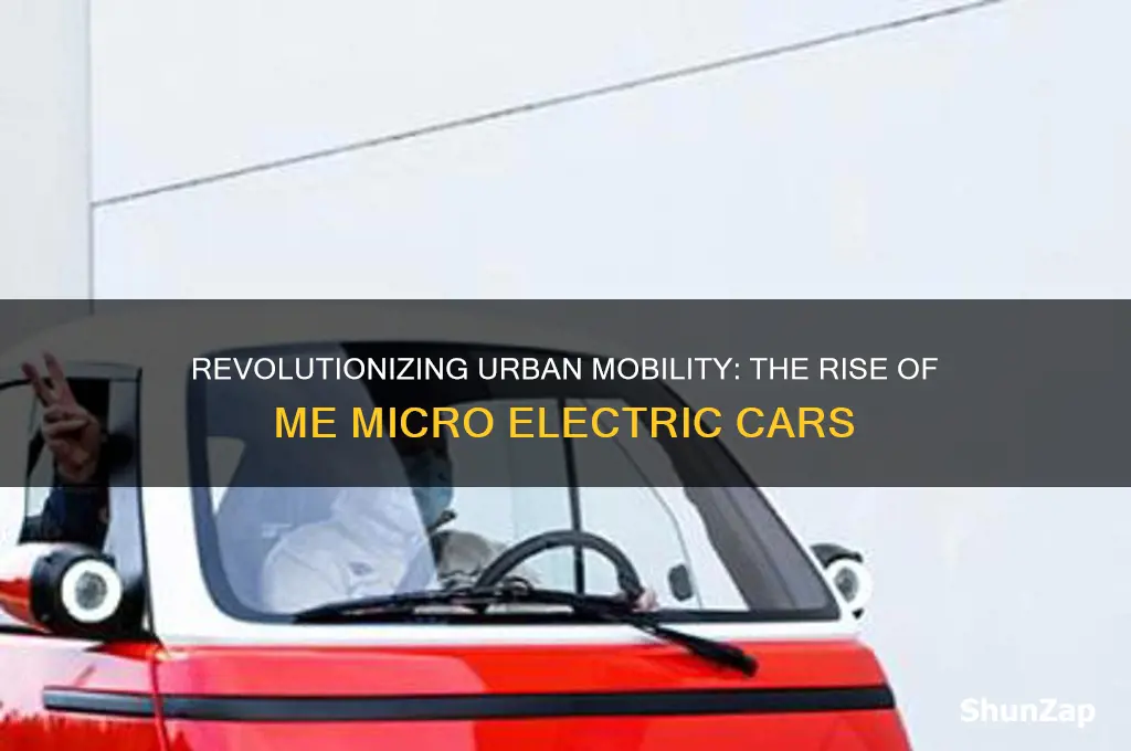 me micro electric car