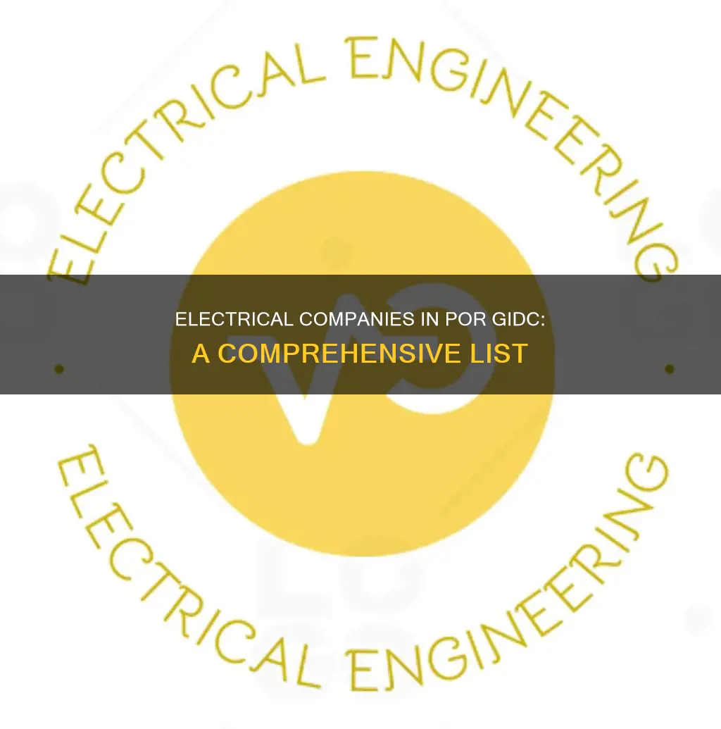por gidc electrical company list