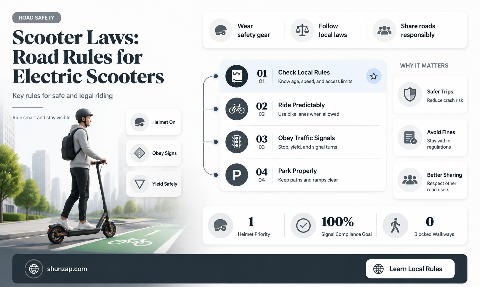 are electric scooters allowed on the road