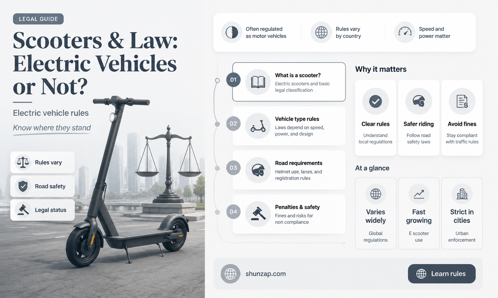 are electric scooters vehicles