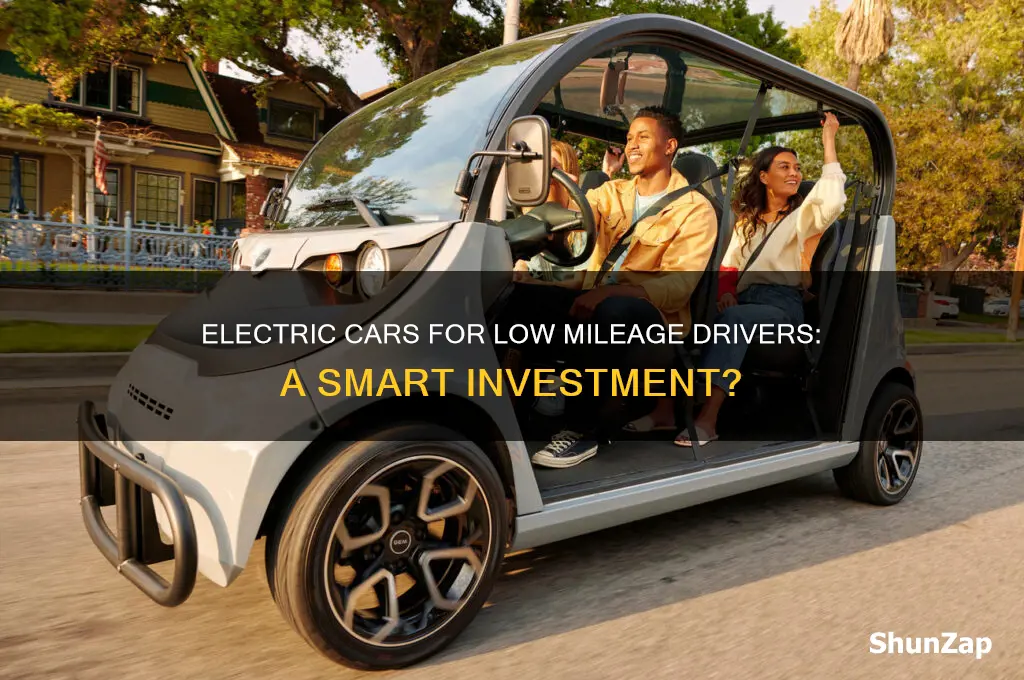 should a low mileage driver buy an electric car
