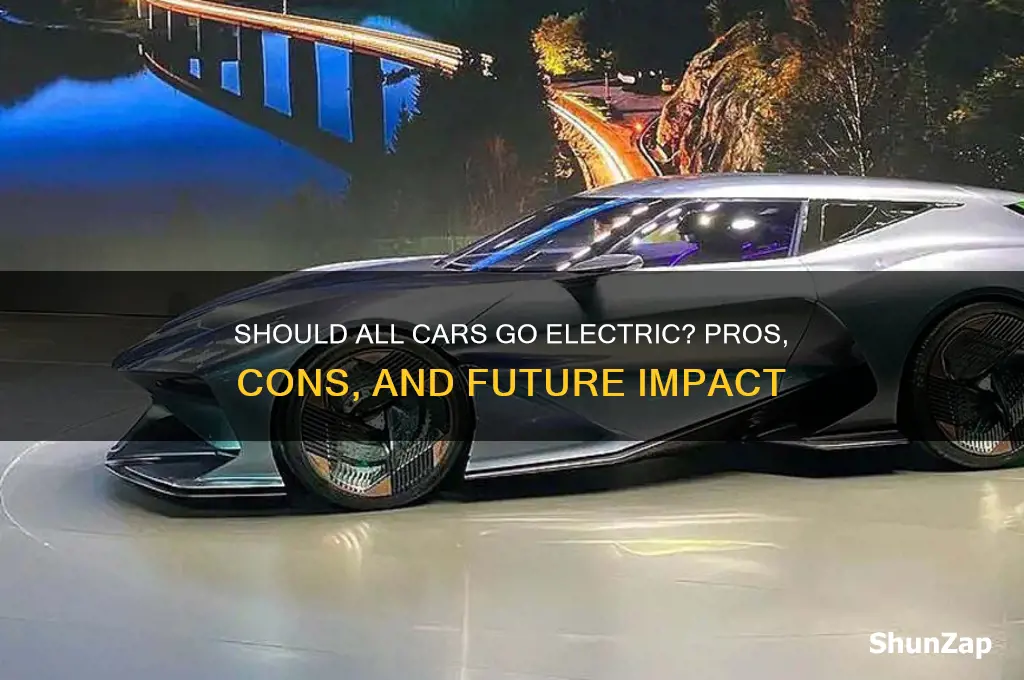 should all cars be electric article