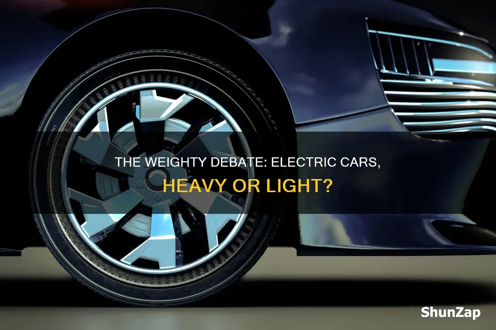 should an electric be heavy or light