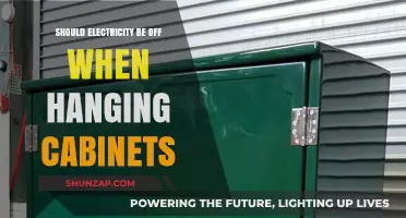 Hanging Cabinets: Should You Turn Off Electricity?