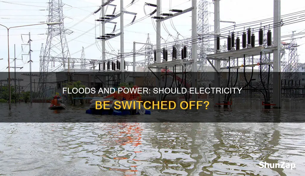 should electricity be turned off during flood