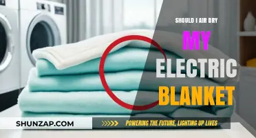 Air-Drying Electric Blankets: Safe or Not?