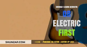 Which Guitar First: Acoustic or Electric?
