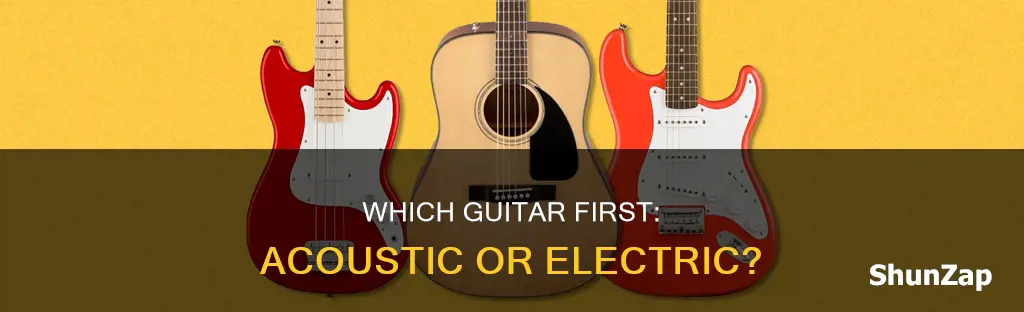 should i learn acoustic or electric first